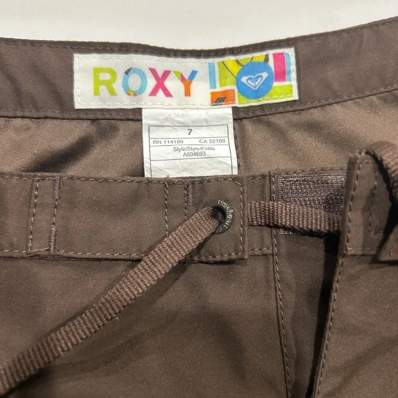 Roxy Board Brown Shorts - Picture 2 of 6